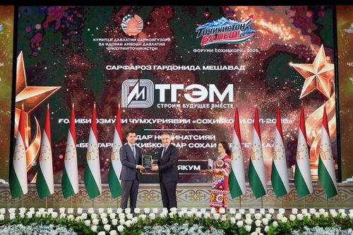 ТГЭМ признана победителем республиканского конкурса «Предприниматель года — 2026» в сфере энергетики