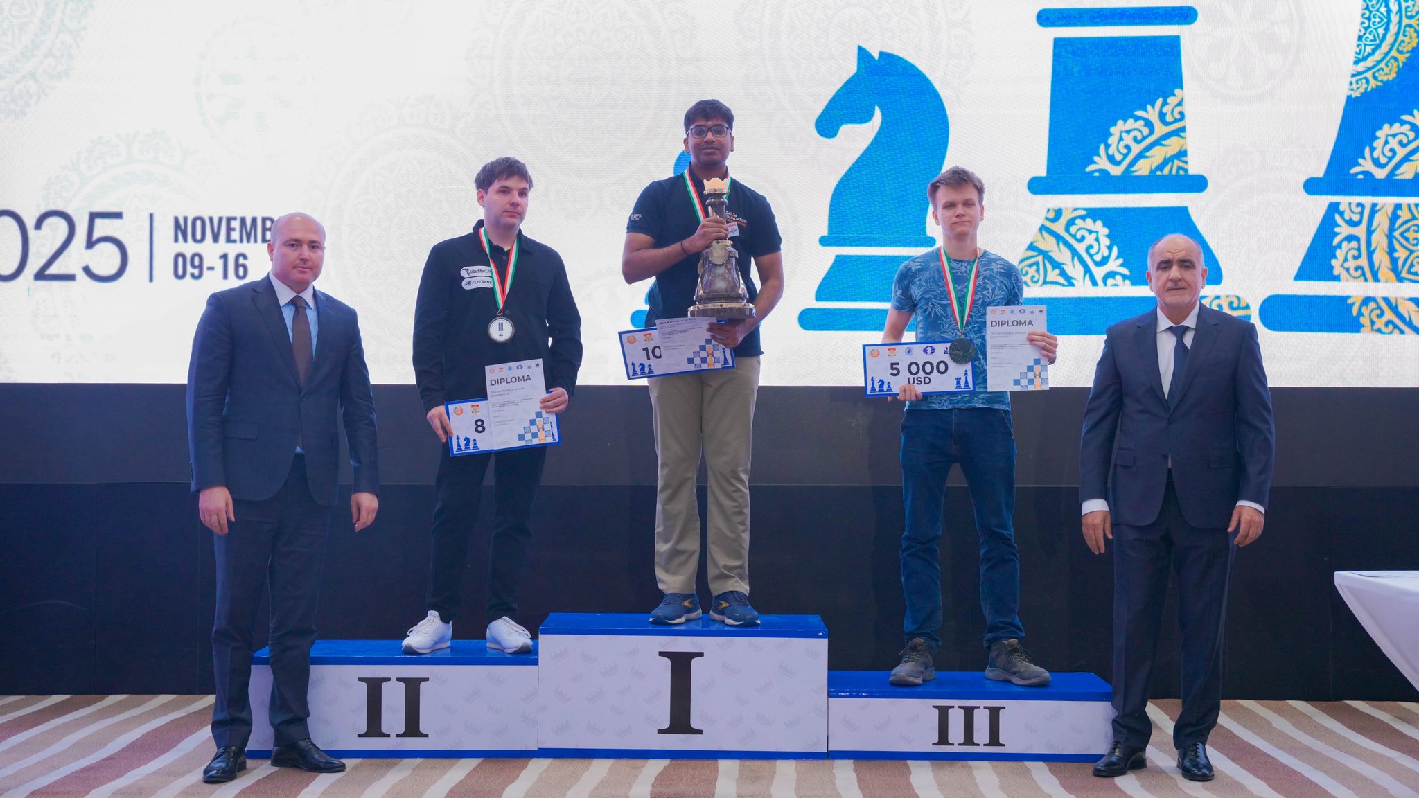В Душанбе завершился международный турнир «Кубок Президента Республики Таджикистан»